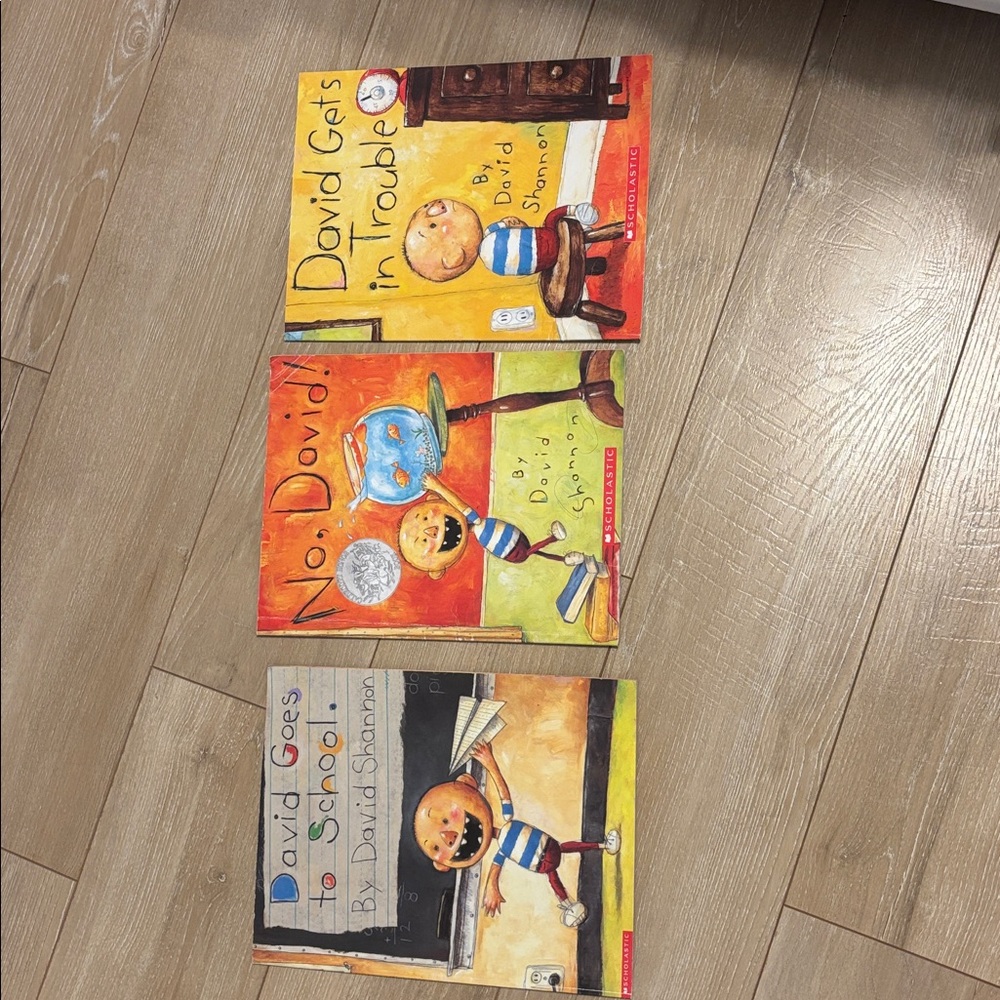 Kids Book Set David by David Shannon - Picture 2 of 5